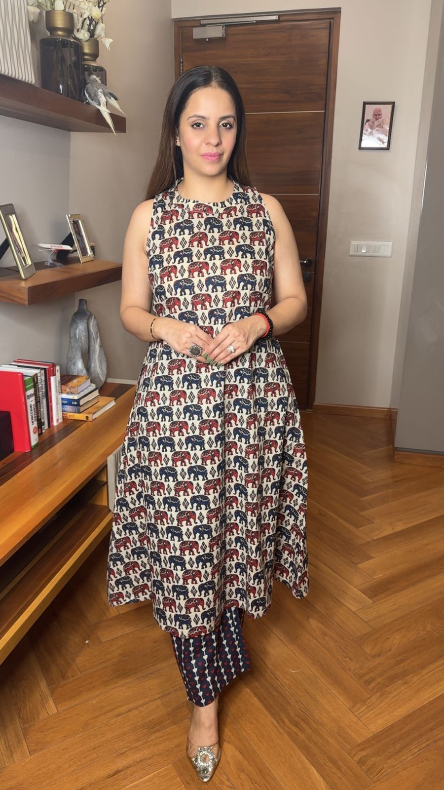 A Line Kurta Set MC056