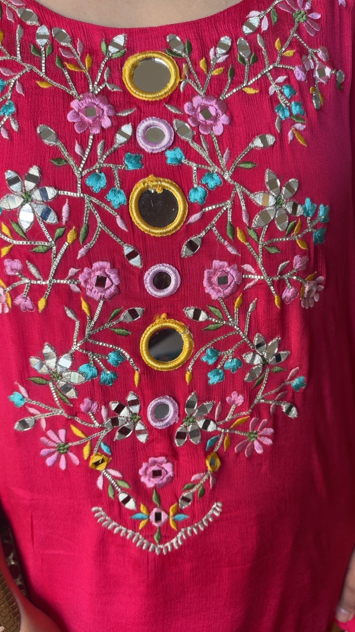 CHOGA SET WITH POTLI PURSE