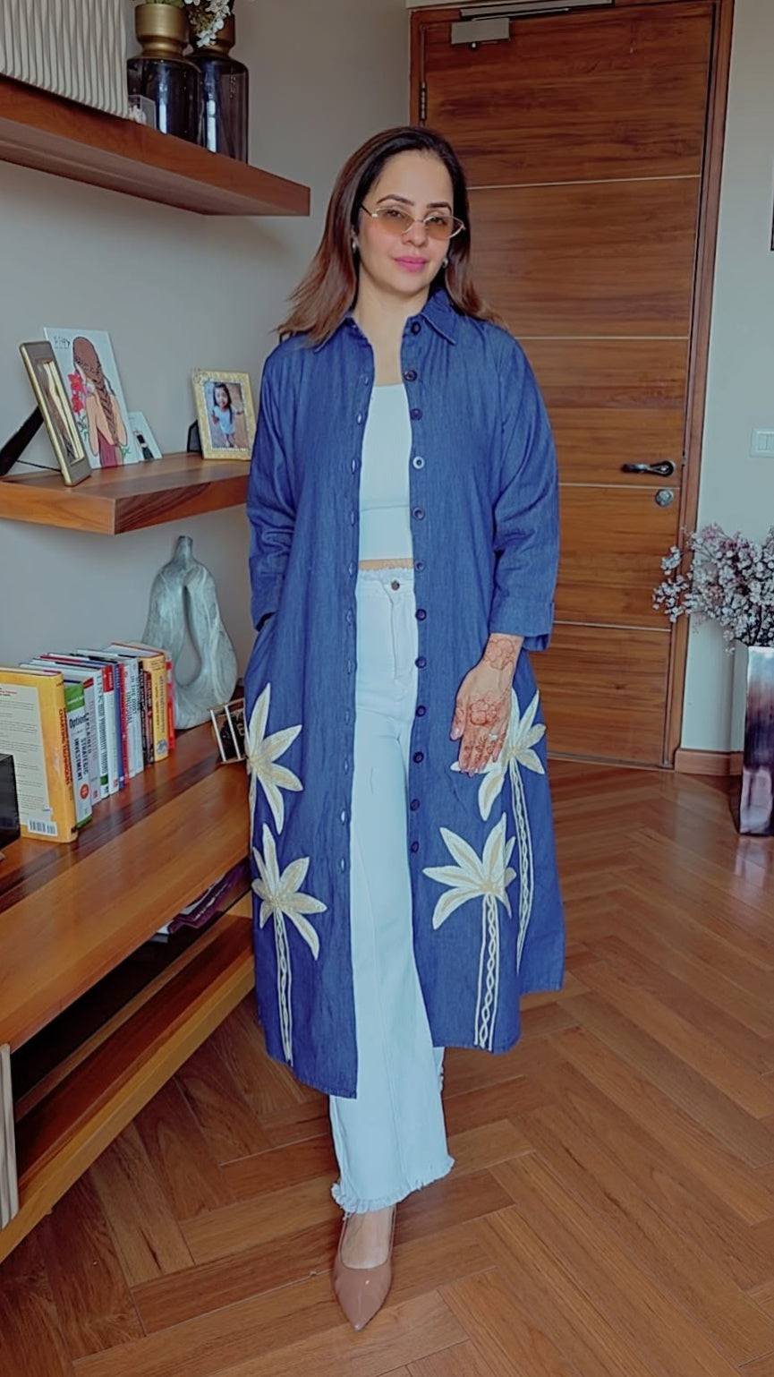 LONG DANIM DRESS