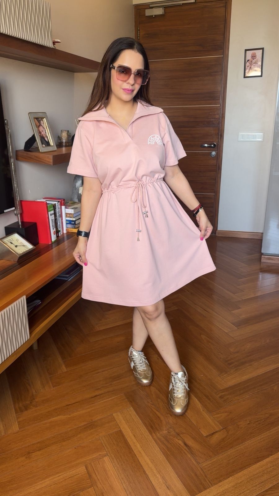 Pink Collar Dress MC84