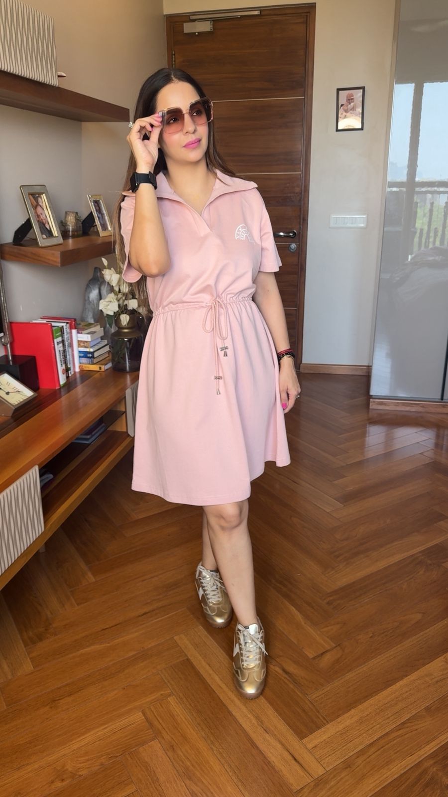Pink Collar Dress MC84