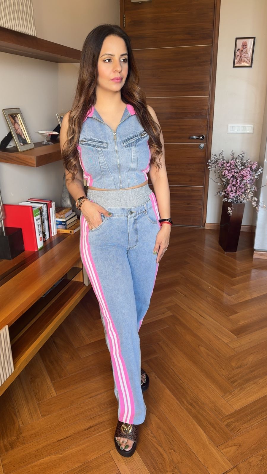 Beautiful Half and Half Co-Ord Set MC060