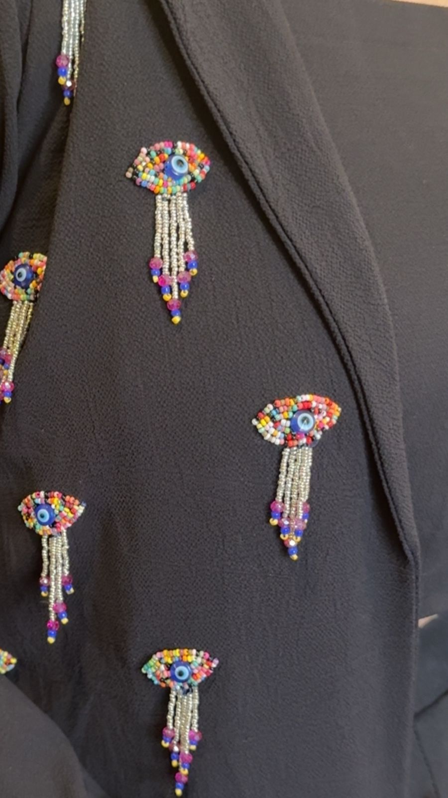 Evil Eye Blazer Set With Bottom MC021