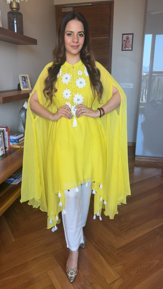 CAPE KAFTAN SET