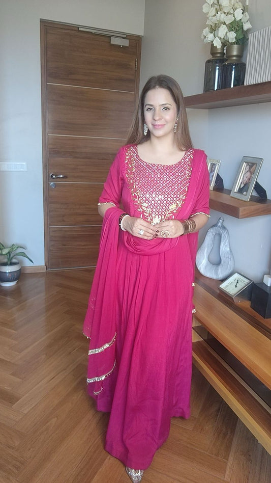 Long Suit With Dupatta MC025