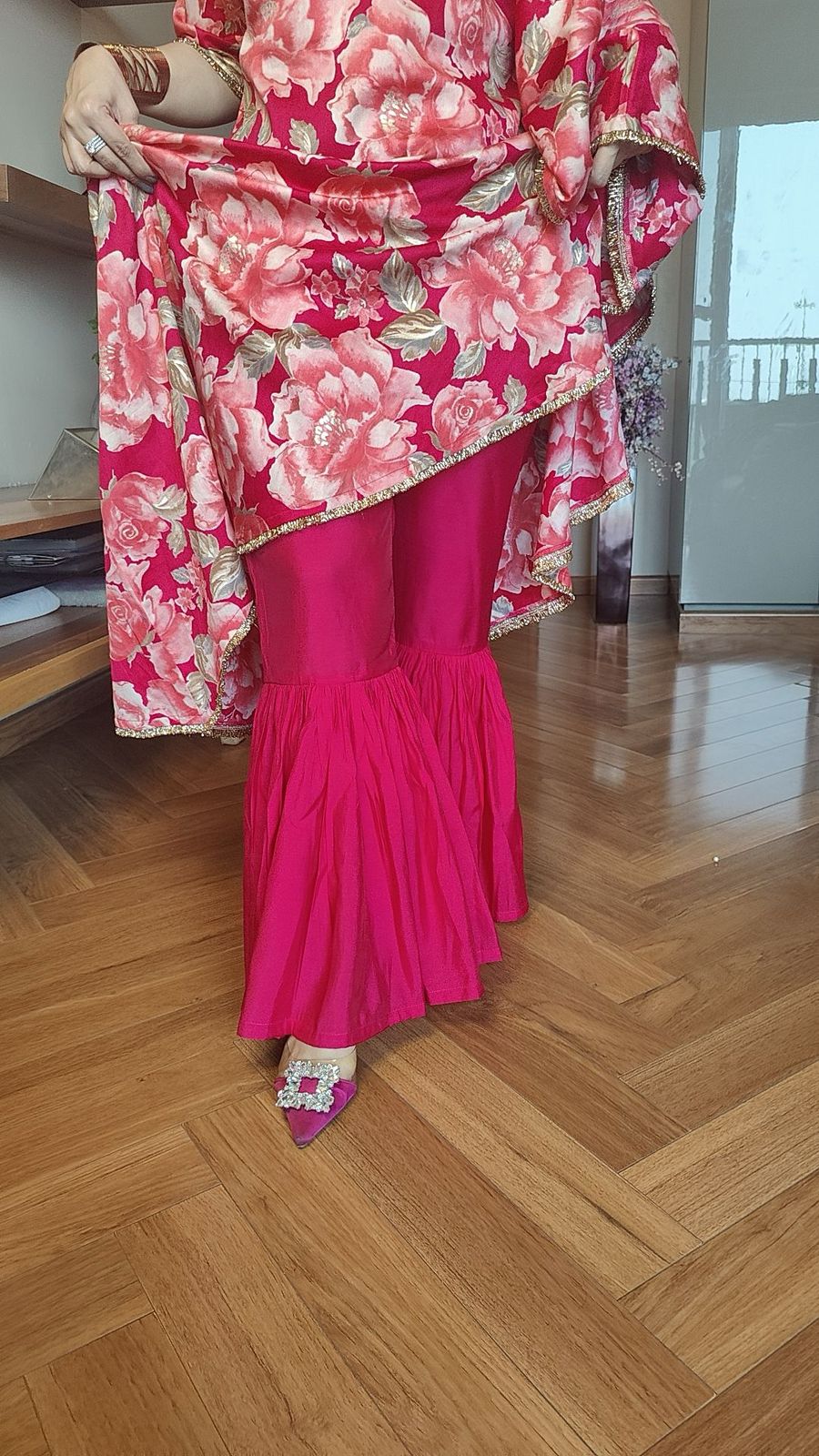 One Side Kaftan Set MC014