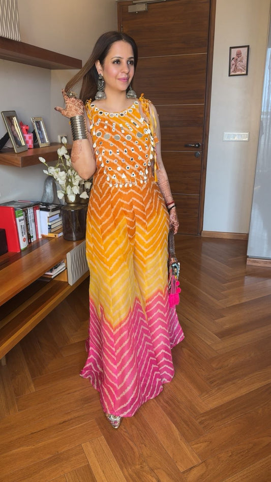 LEHRIYA MIRROR JUMPSUIT