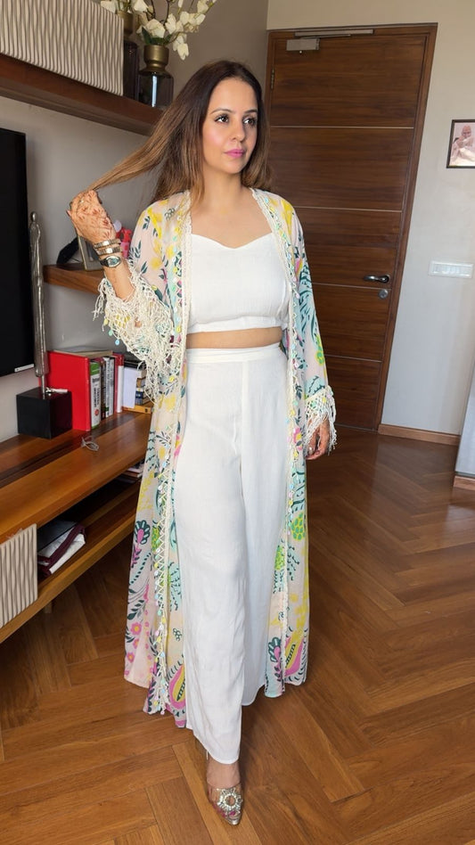 LONG SHRUG SET