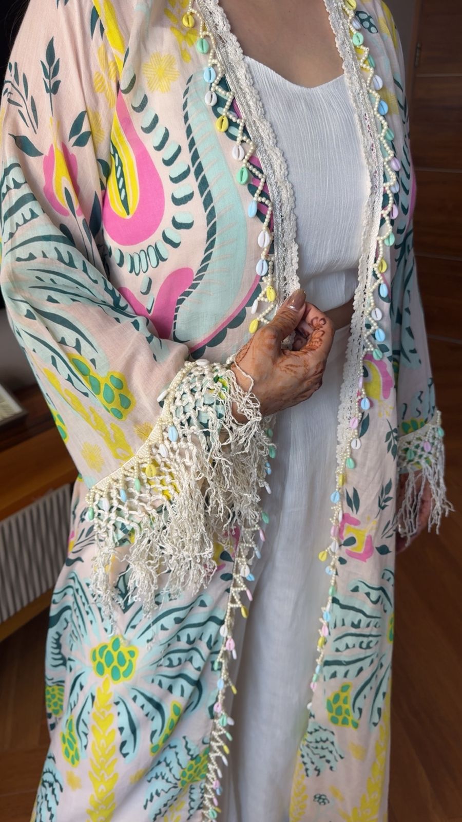 LONG SHRUG SET