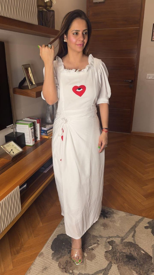 DRAPE DRESS