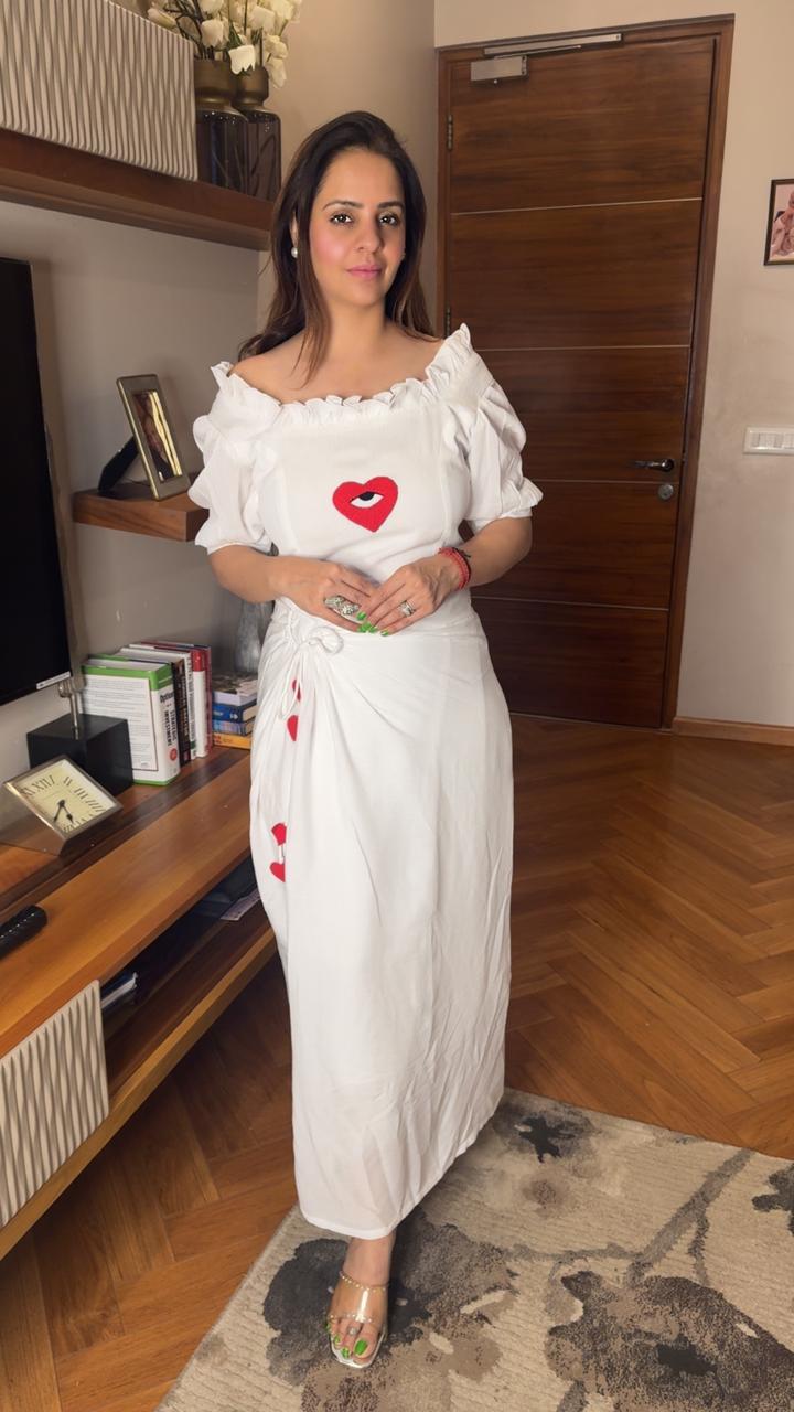 DRAPE DRESS