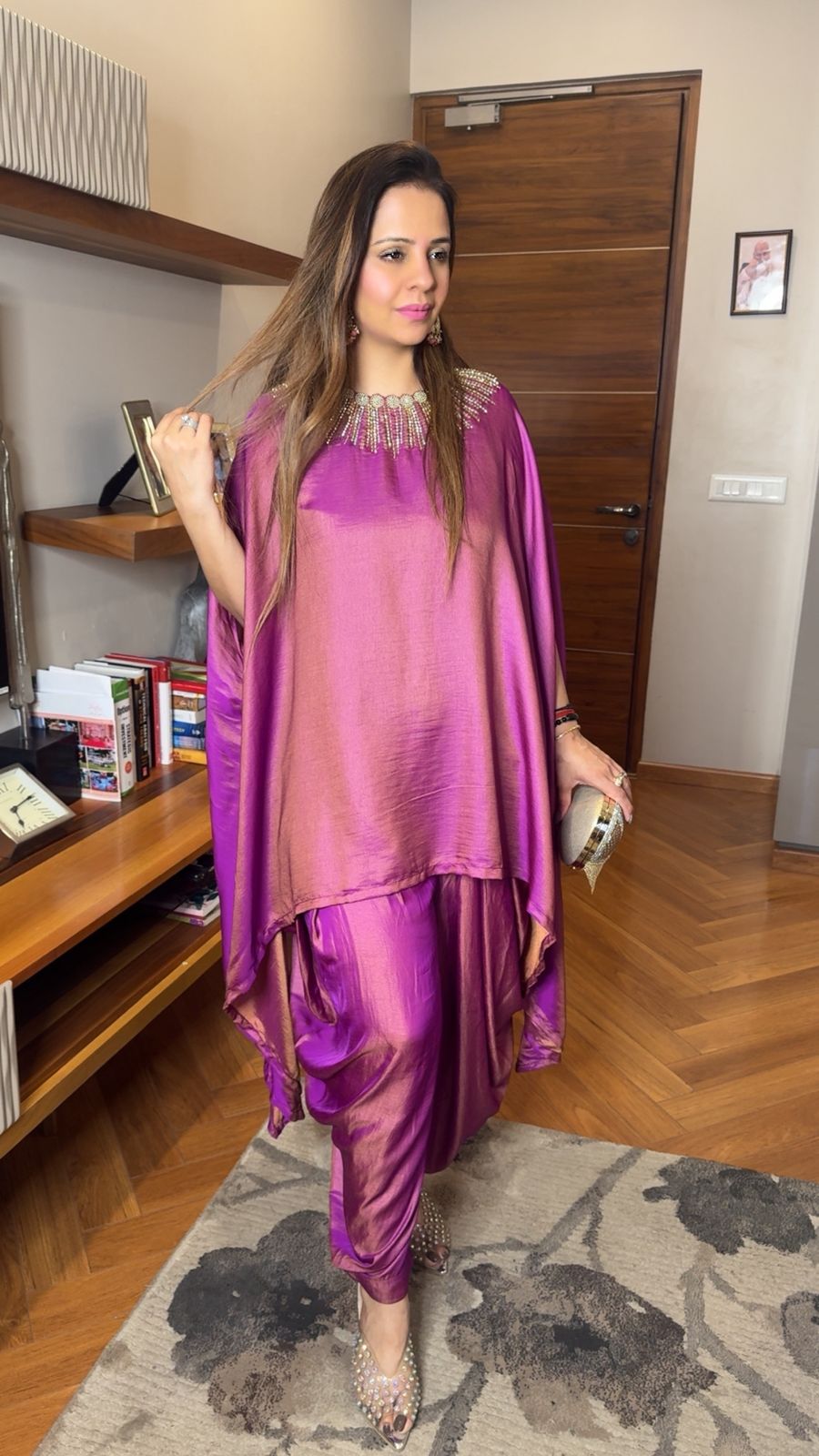KAFTAN DHOTI PANT SET