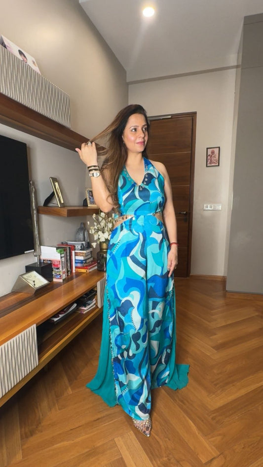 HALTER  JUMPSUIT