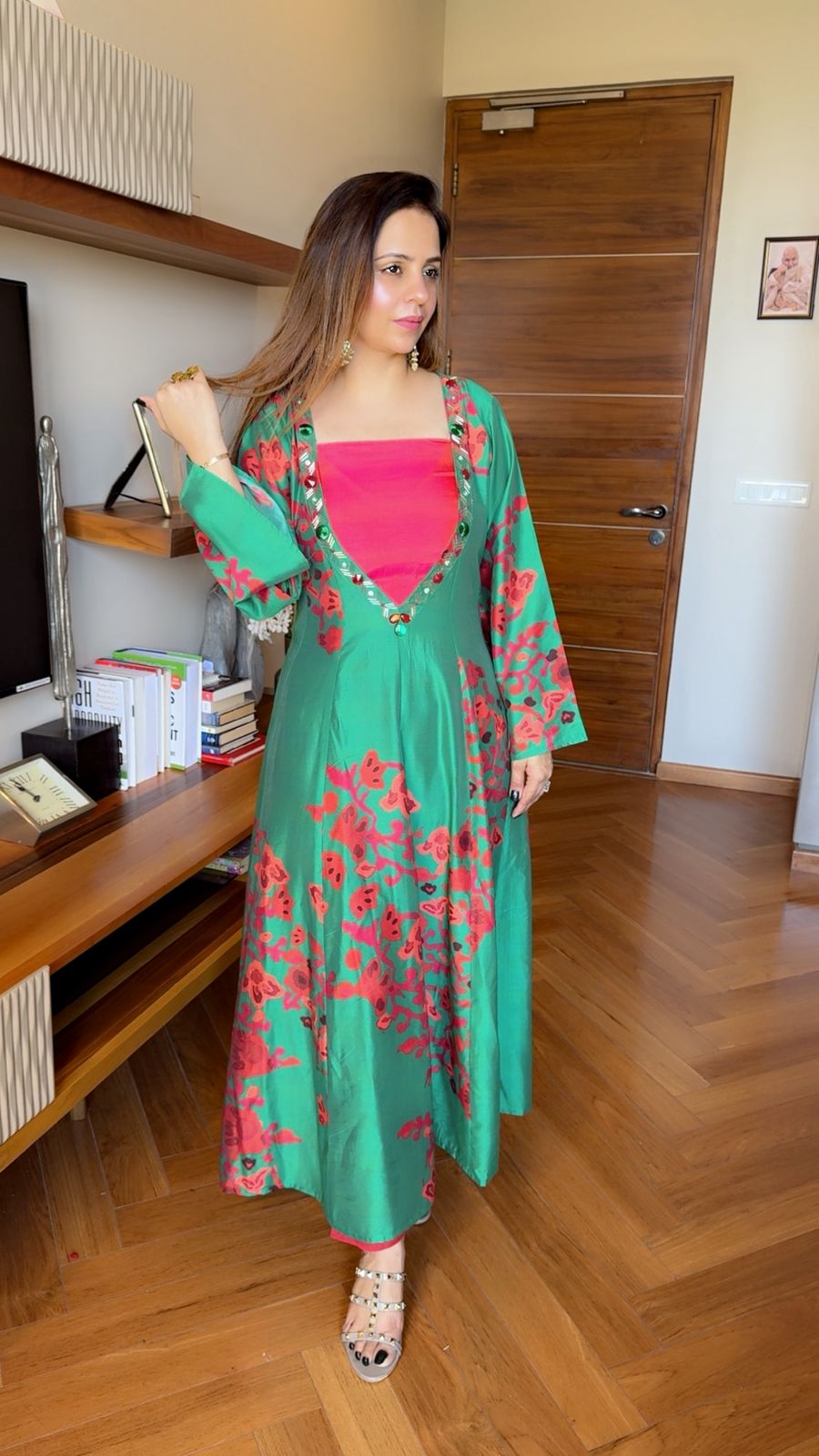 CHOLI CUT KALI SET