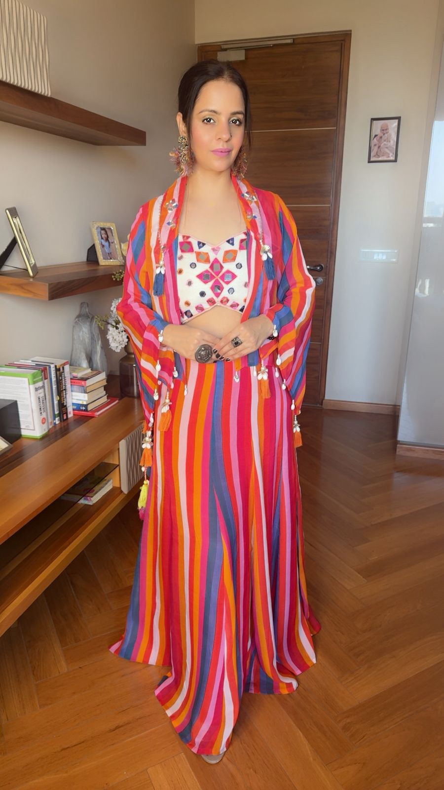 GARBA  SKIRT WITH JACKET SET