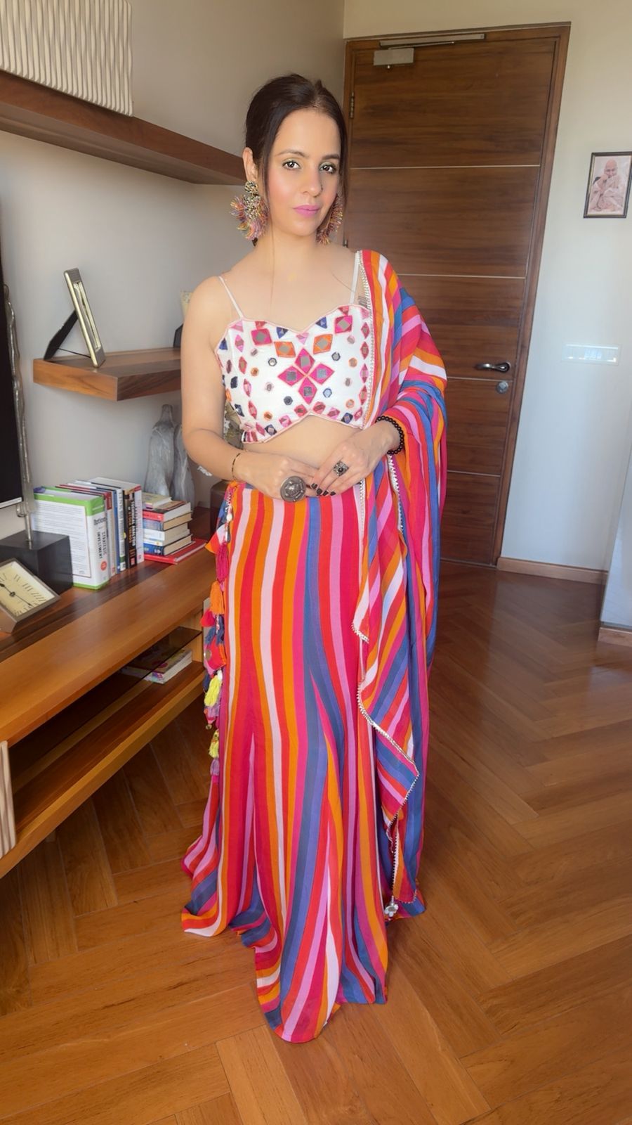 GARBA SKIRT WITH DUPTTA SET