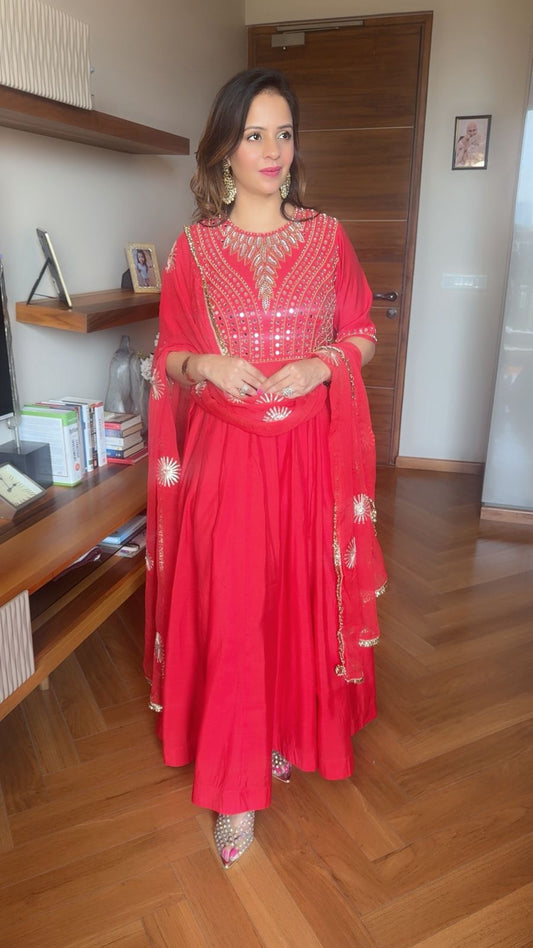 KALI ANARKALI SET