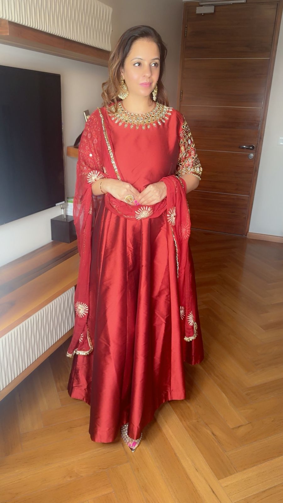 MAEOON ANARKALI SET