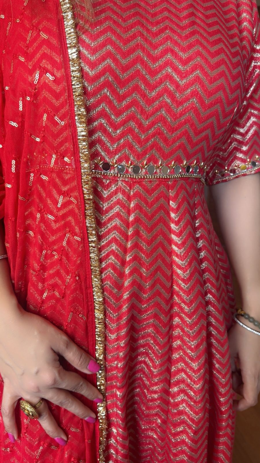 ZIG ZIG ANARKALI SET