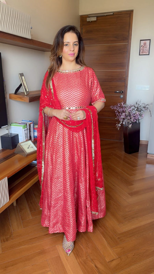 ZIG ZIG ANARKALI SET