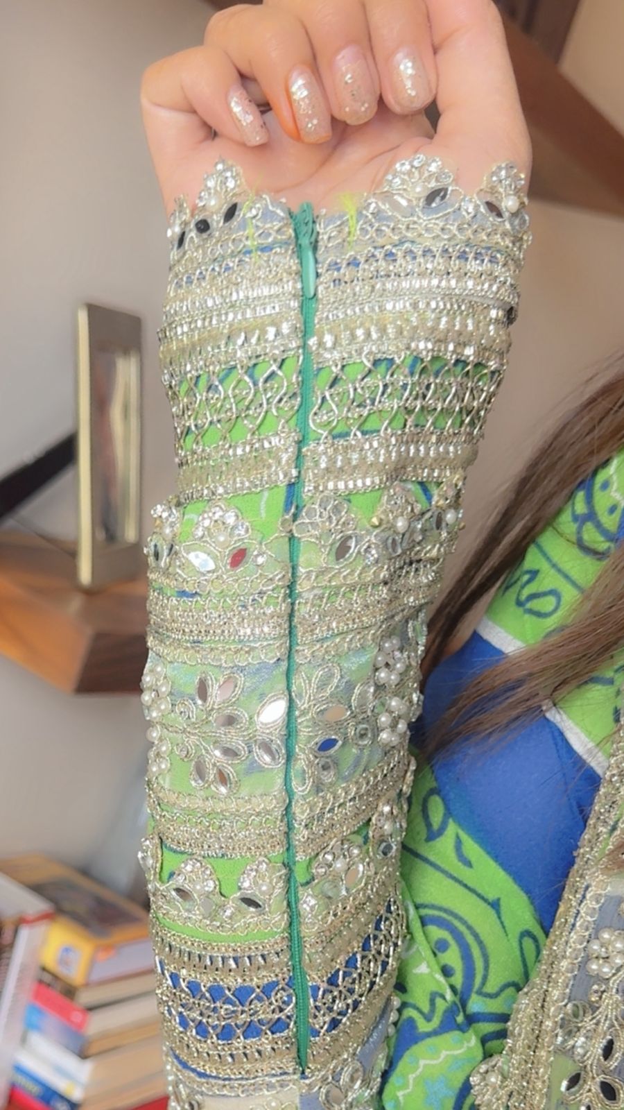 CHUDIDAR SLEEVES KALI SET