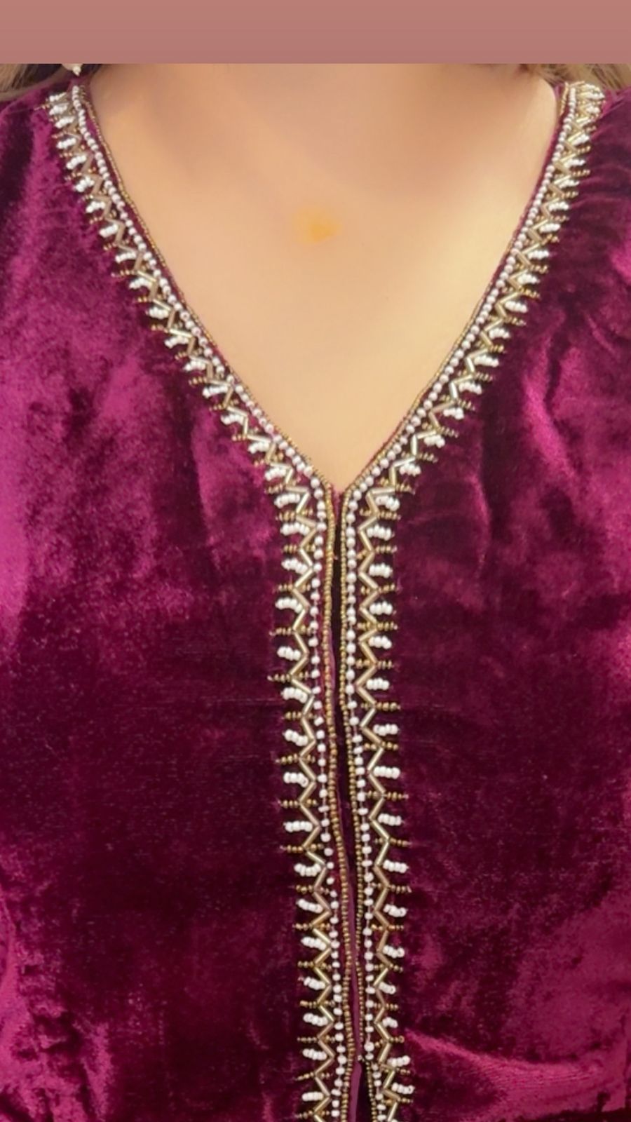VELVET CUTOUT GARARA SET