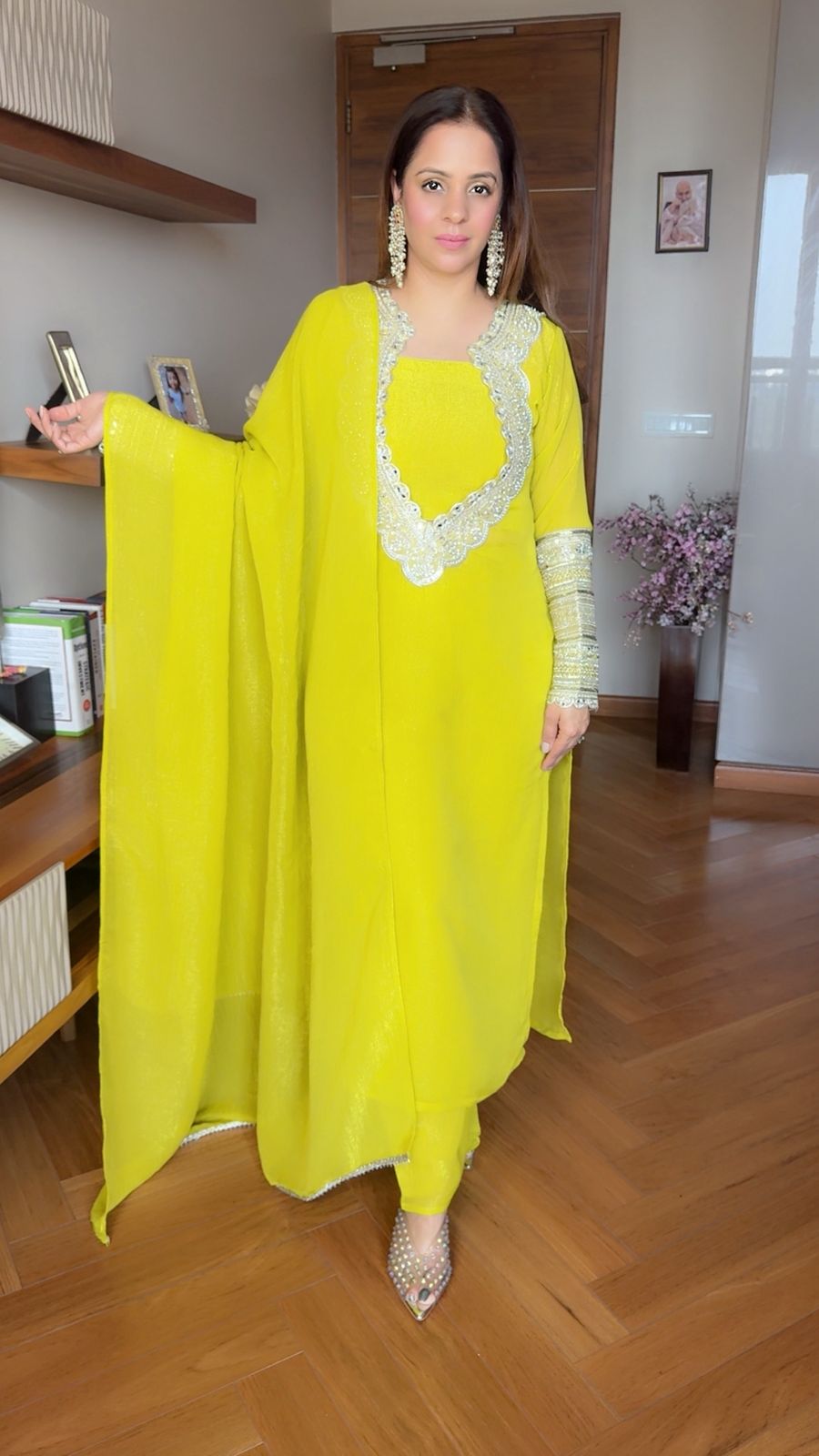 CHUDIDAR LONG SUIT SET