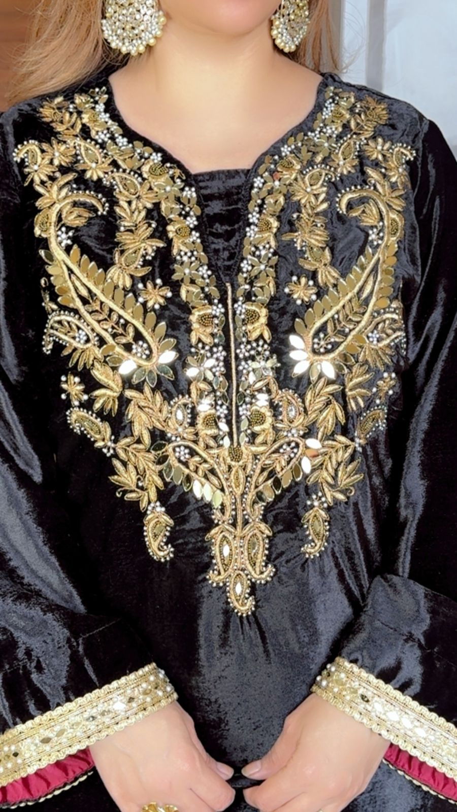 PHIRAN DRESS WITH POTLI