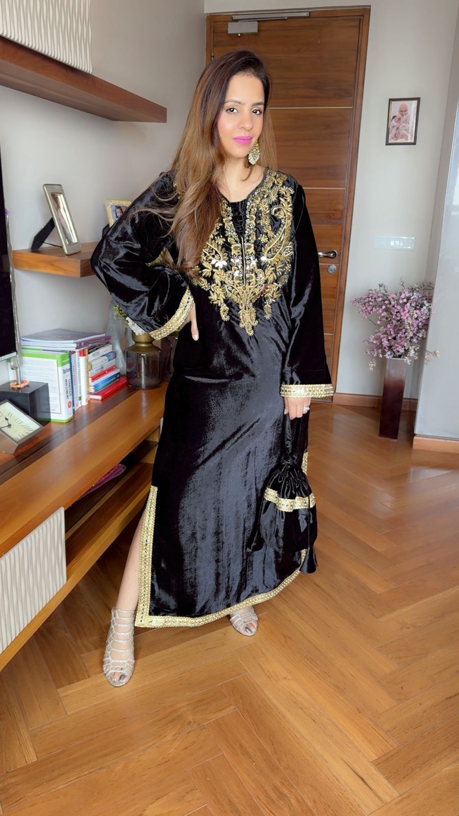 PHIRAN DRESS WITH POTLI