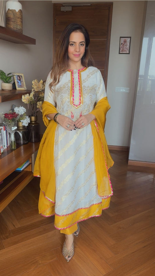 ZARI FAB LONG SUIT SET