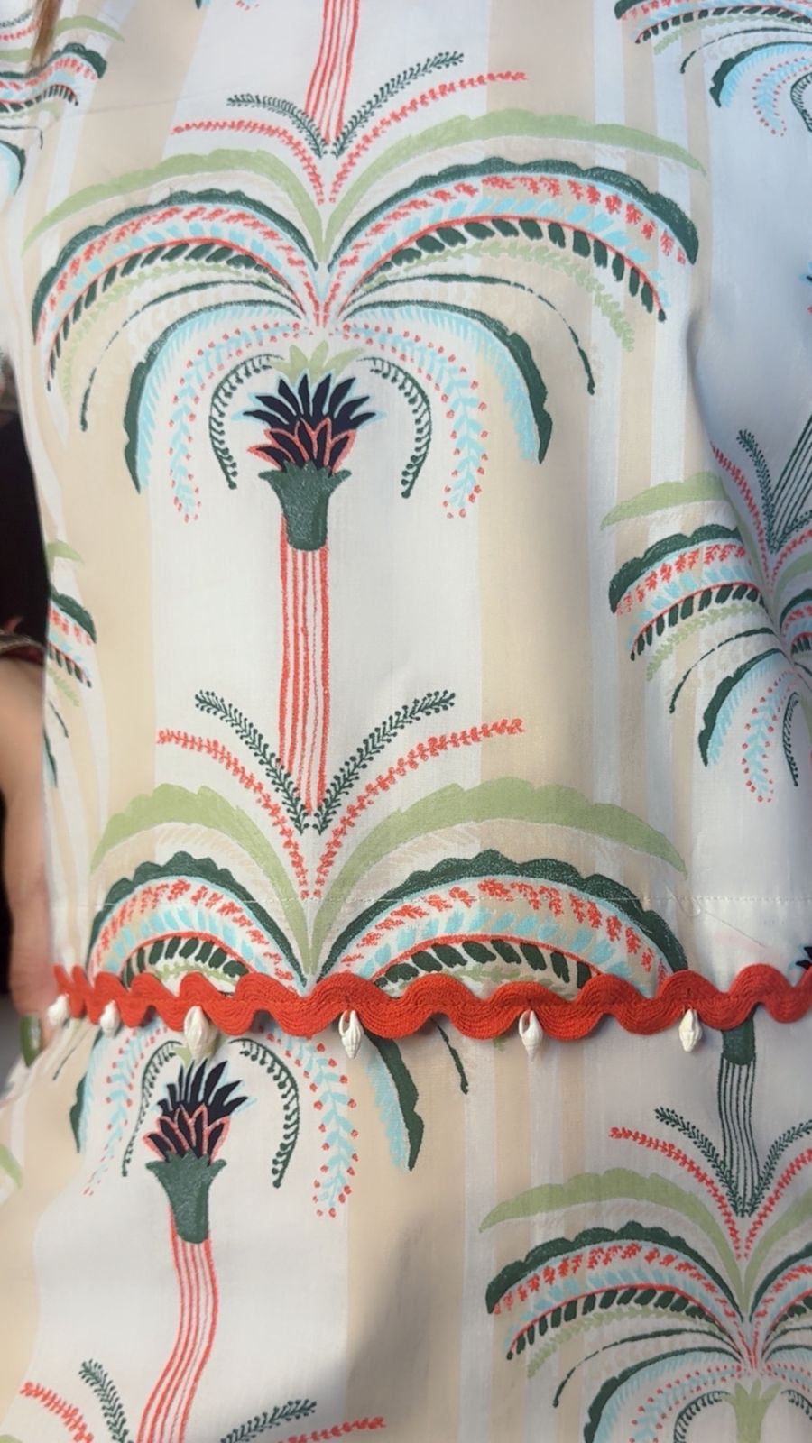 PALM SKIRT SET