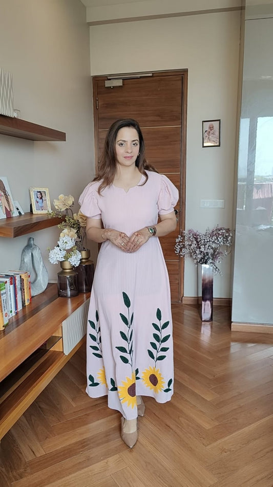 SUNFLOWER MAXI DRESS