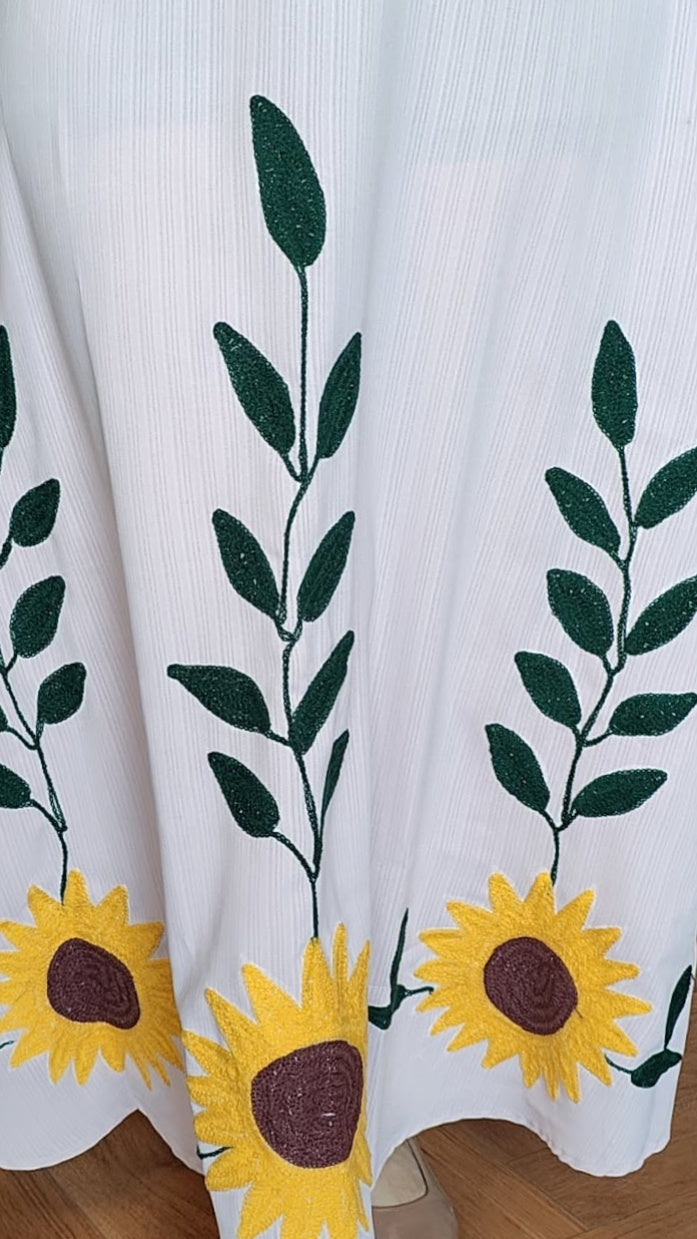 SUNFLOWER MAXI DRESS