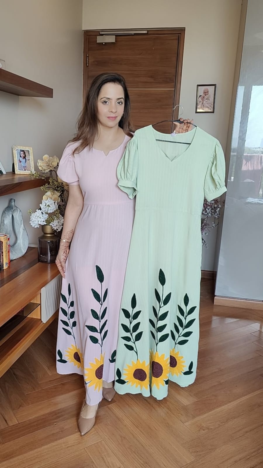 SUNFLOWER MAXI DRESS