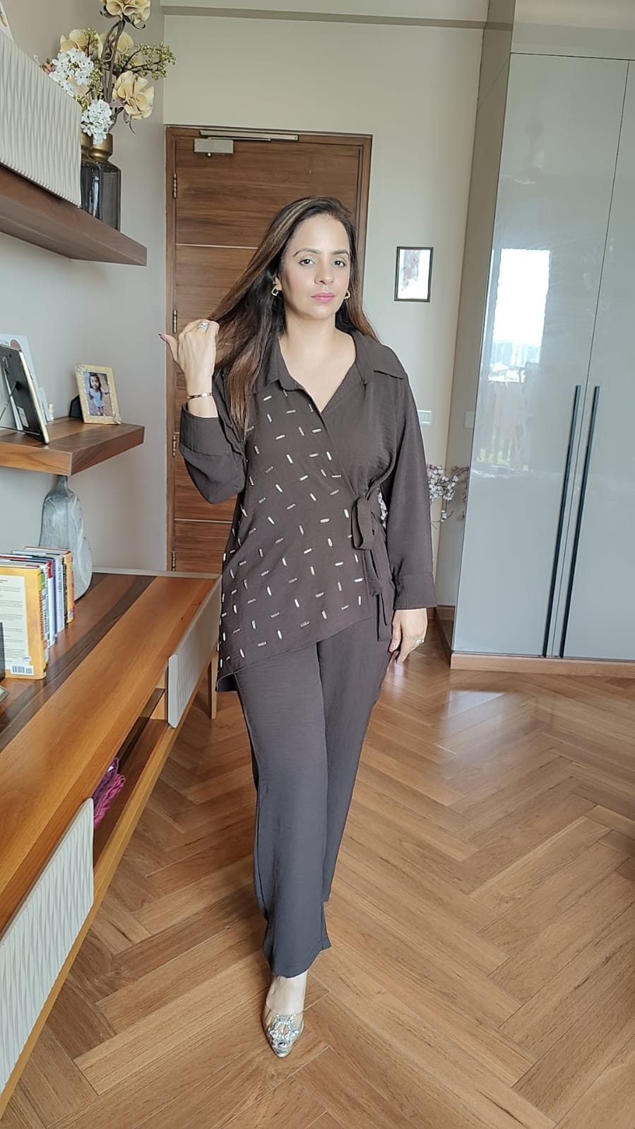 SIDE TIE CORDSET