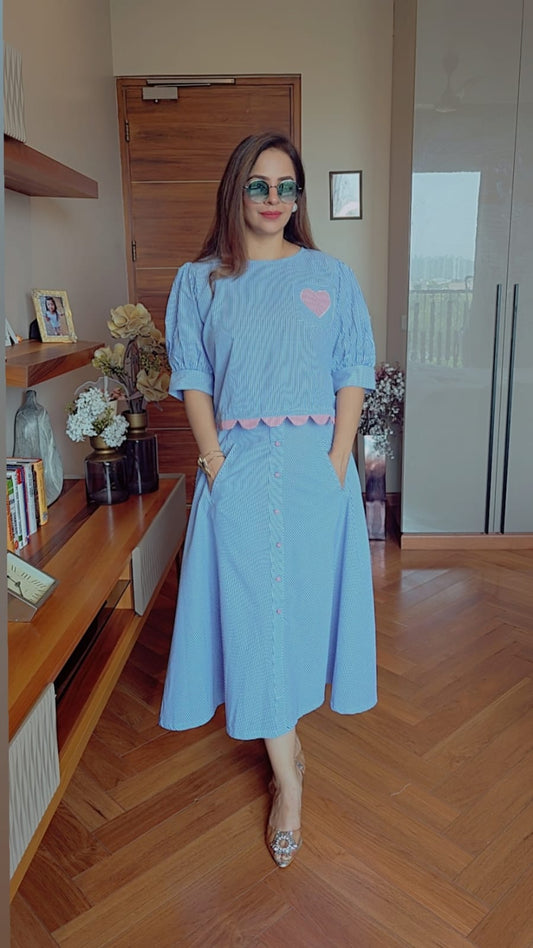 OCEAN SKIRT SET