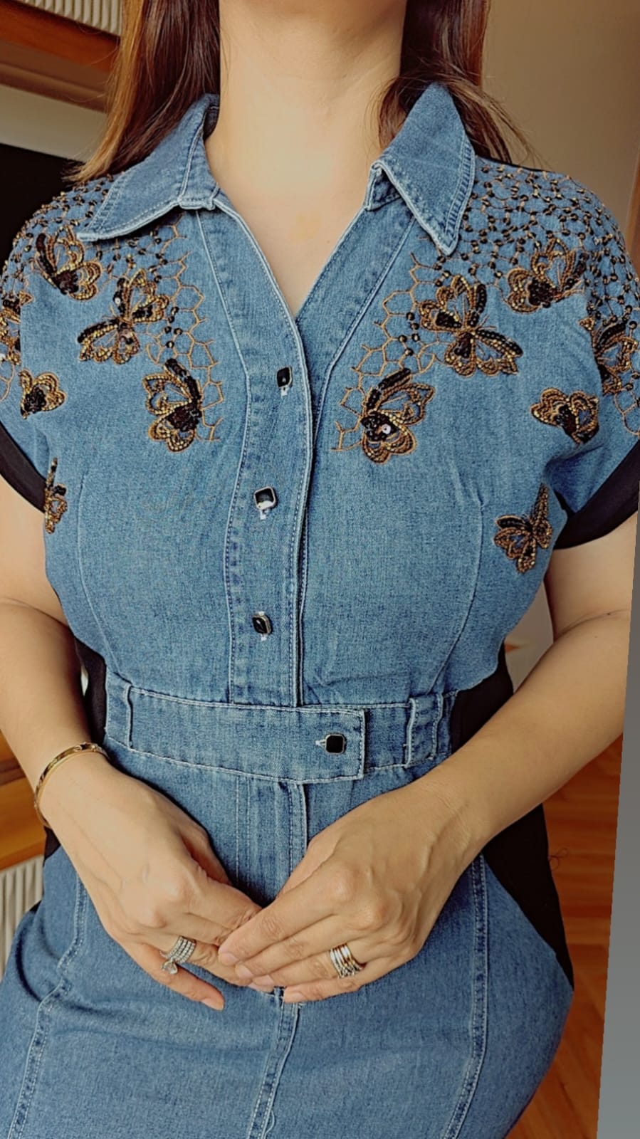 DANIM DRESS