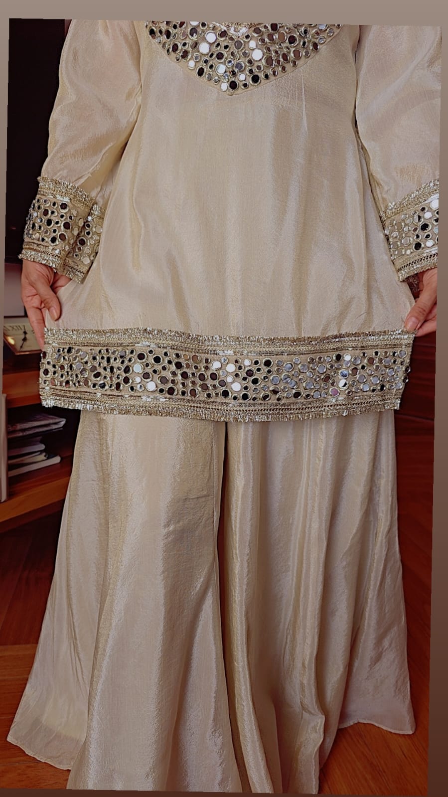 NOOR-E-AAINA GHARARA SET