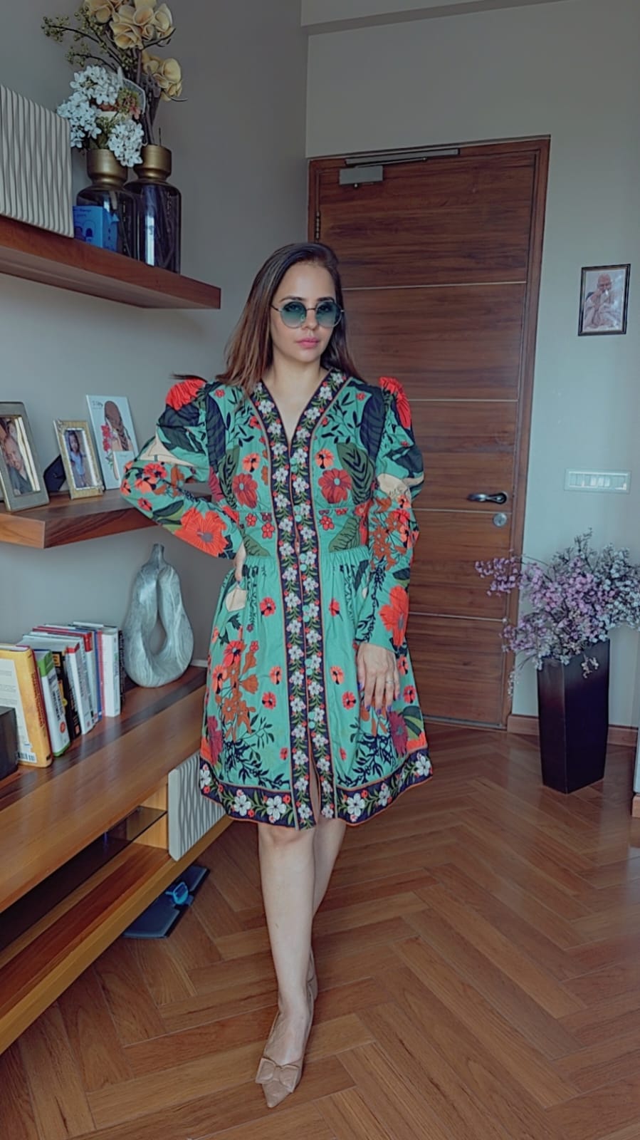 BLOOM BLISS COTTON DRESS