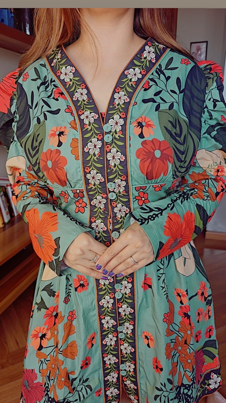 BLOOM BLISS COTTON DRESS
